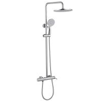 Душевая стойка ABBER Emotion AF8816L с изливом, хром