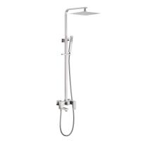 Душевая стойка ABBER Daheim AF8216SPL с изливом, сатин
