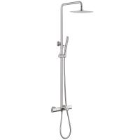 Душевая стойка ABBER Thermostat AF8516SPL с термостатом и изливом, сатин