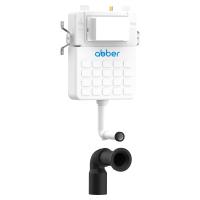 Смывной бачок скрытого монтажа ABBER AC0104 для приставного унитаза