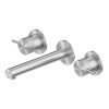 Смеситель ABBER Emotion 316 AF88121BST-M для раковины скрытого монтажа, брашированная сталь