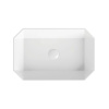 Раковина накладная ABBER Rechteck AC2218 белая