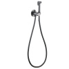 Смеситель ABBER Wasser Kreis AF8125NG с гигиеническим душем, никель