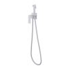 Смеситель ABBER Daheim AF8226W с гигиеническим душем,белый матовый