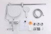 Душевая стойка ABBER Weiss Insel AF8016L с изливом, хром
